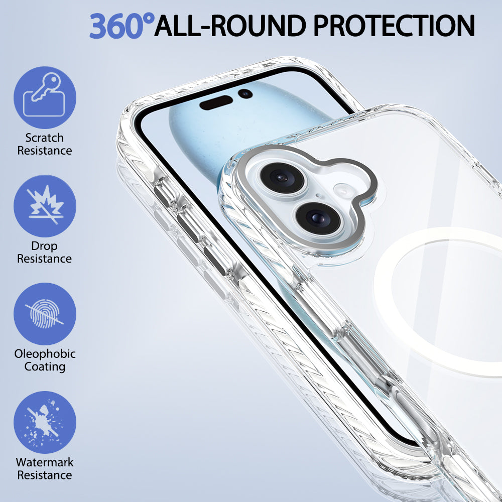 For iPhone16 Case Compatible with Magsafe, Cute Bling Luxury Soft TPU Protective Phone case For iPhone16 Case Compatible with Magsafe, Cute Bling Luxury Soft TPU Protective Phone case